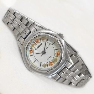 LeMann Quartz Watch Black Hills Gold 26mm